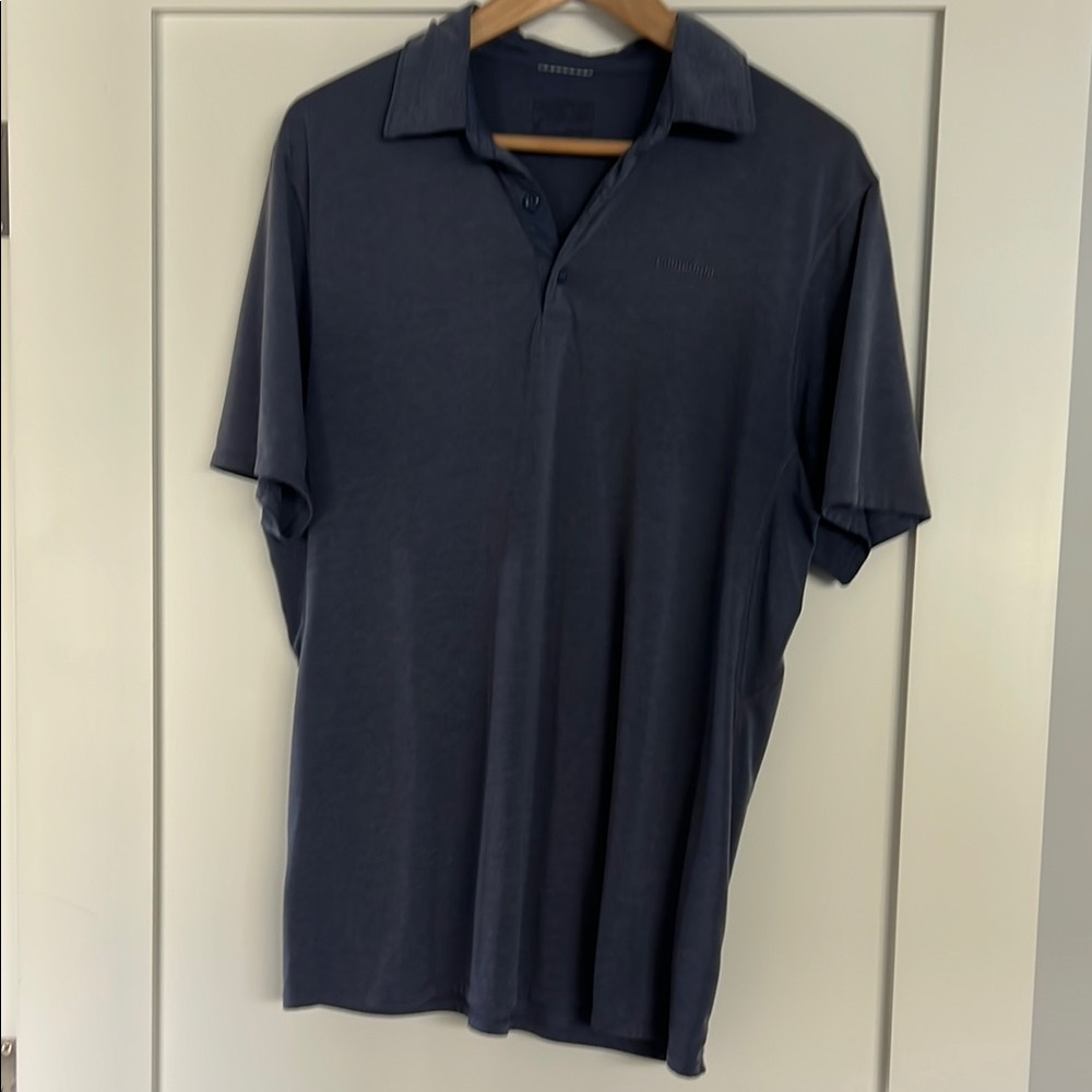 Patagonia Men's Blue Polo Shirt